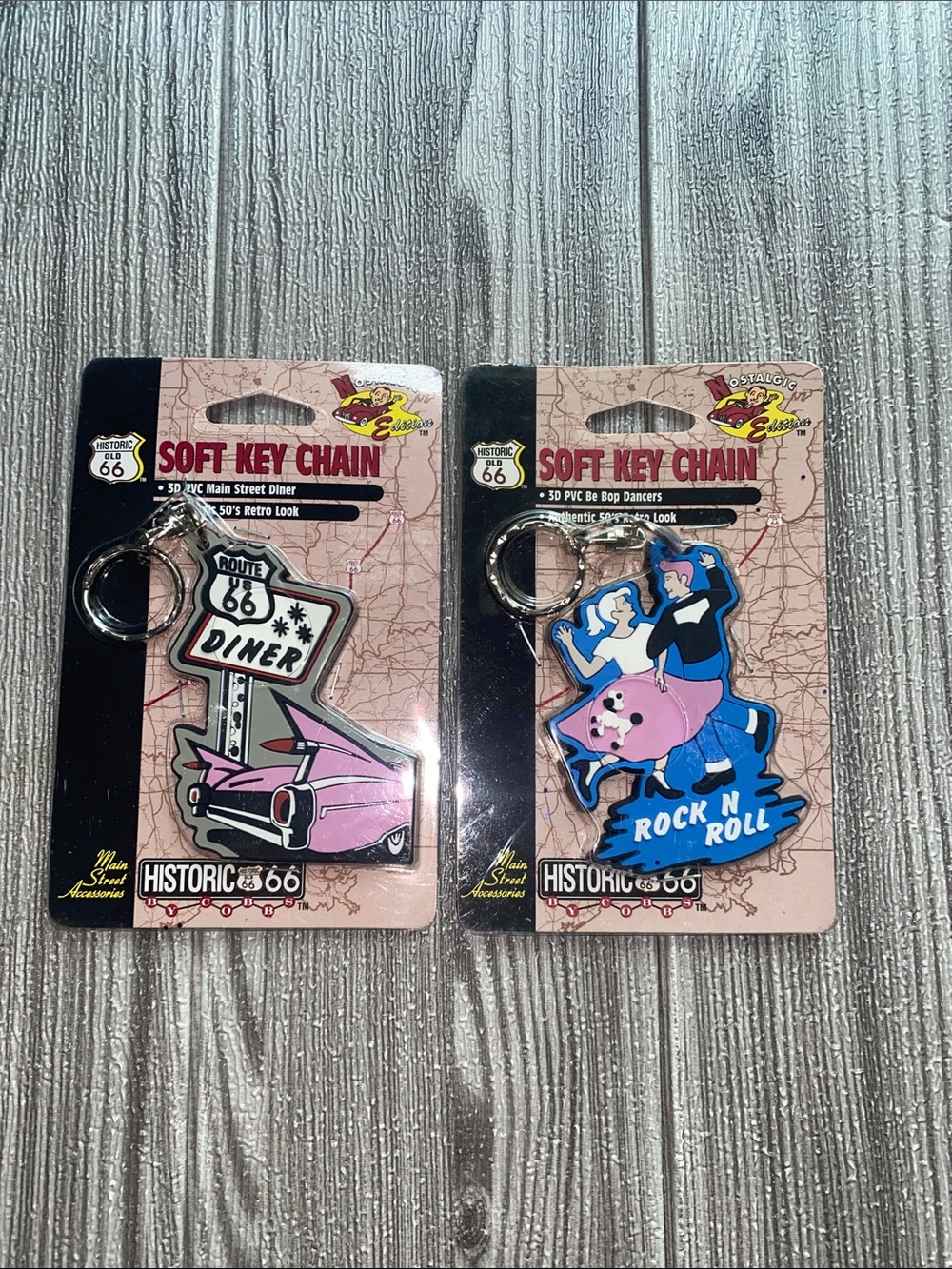 Nostalgic Edition Soft Key Chains